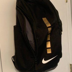 Nike Hoops Elite Pro Black/Metallic Gold/White Bag
